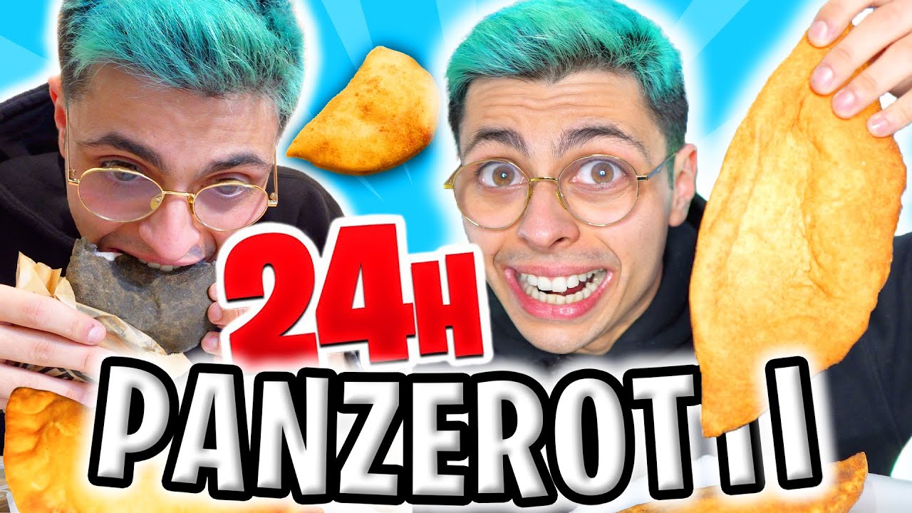 MANGIO SOLO PANZEROTTI PER 24 ORE 🥟