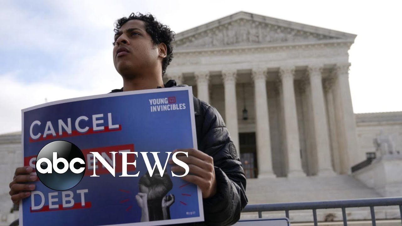Supreme Court justices question Biden&rsquo;s authority on student loan forgiveness | ABCNL
