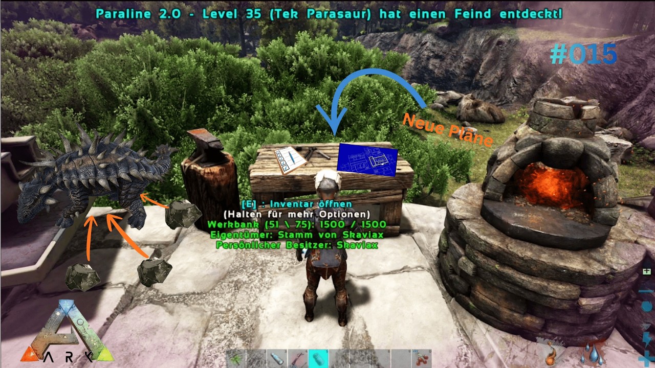 Neue Pläne & ordentlich Metall farmen⛓️🚜 | Ark: Survival Evolved