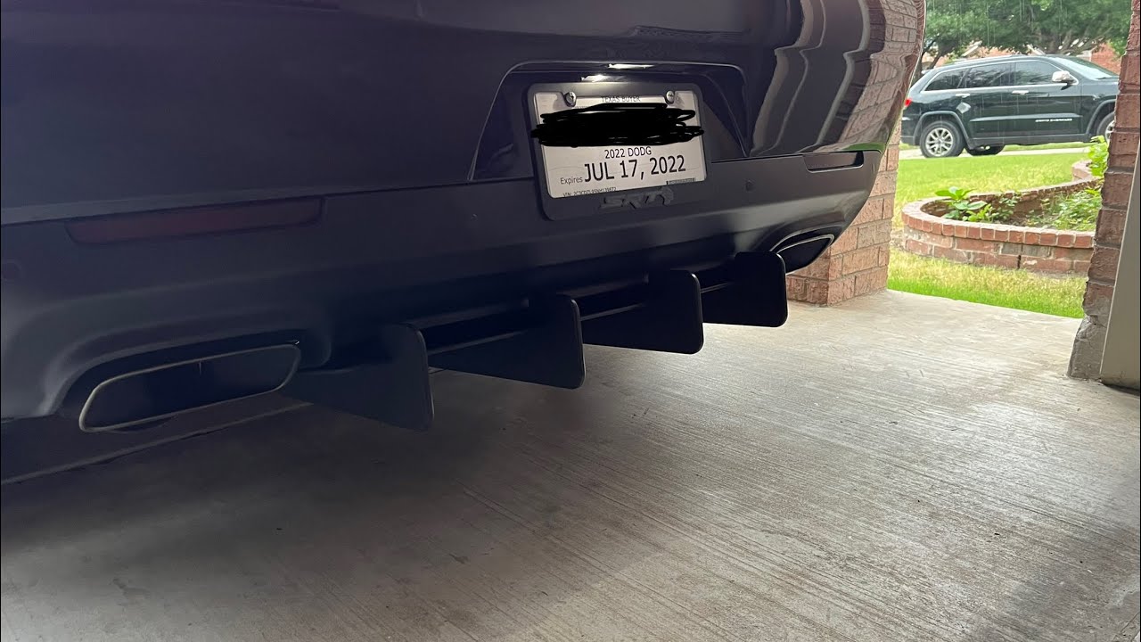 ZL1 Addons | Diffuser | 2022 Challenger Hellcat Redye Install
