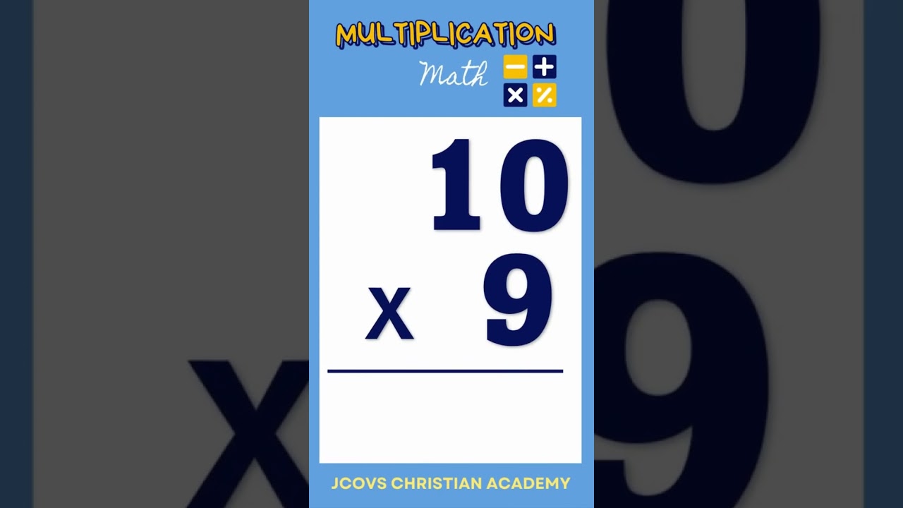 MULTIPLICATION DRILL