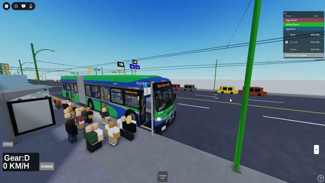 ROUTE 44 UBC TO DOWNTOWN - TRANSLINK ROBLOX SCBCTA XDE60 #19001