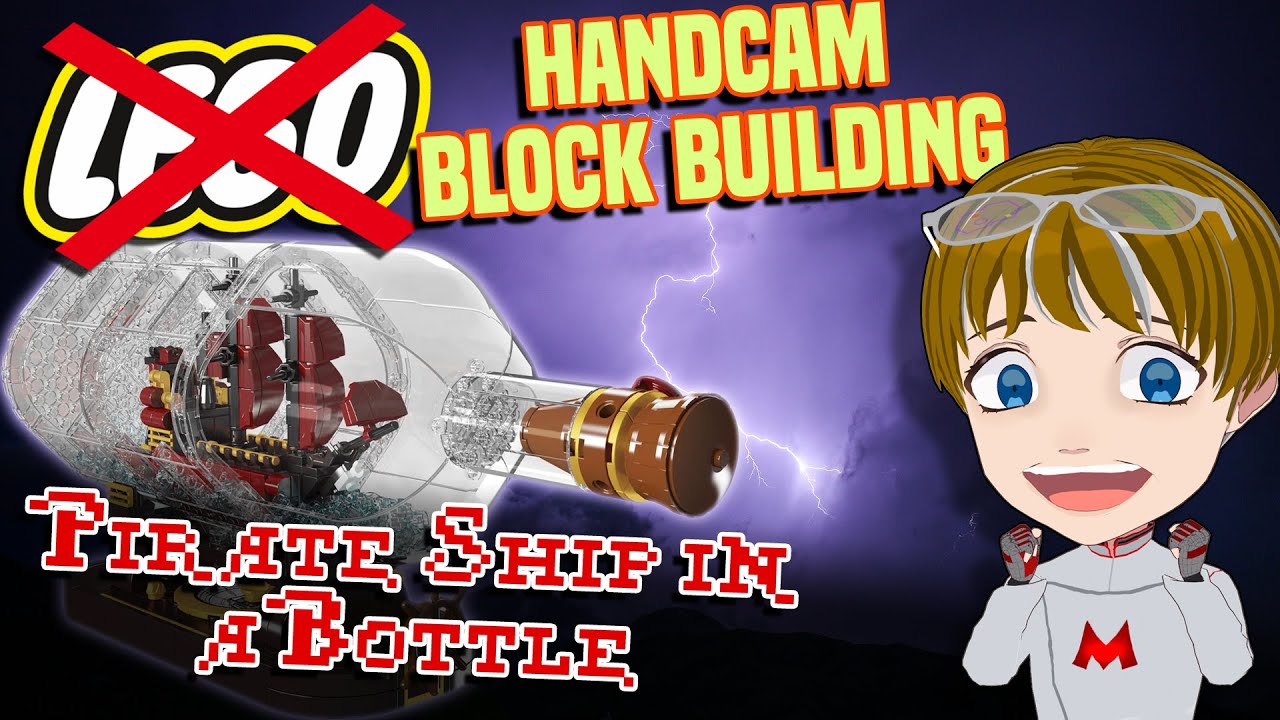 Come sail away! Come sail away with me! [LEGO Pirate Ship] #zatsu #vtuber #handcam