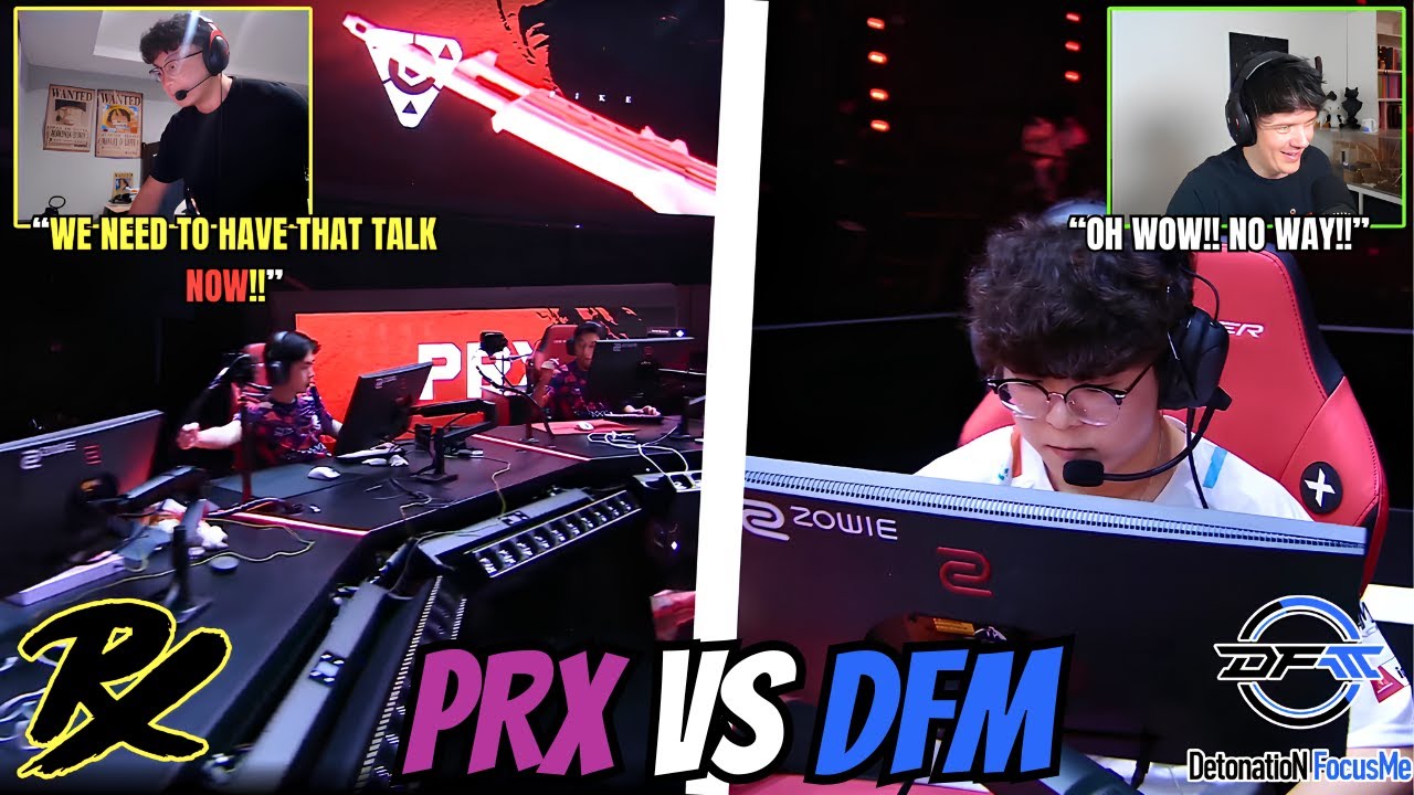 PRX vs DFM Highlights | Shanks and Sliggy react to PRX vs DFM