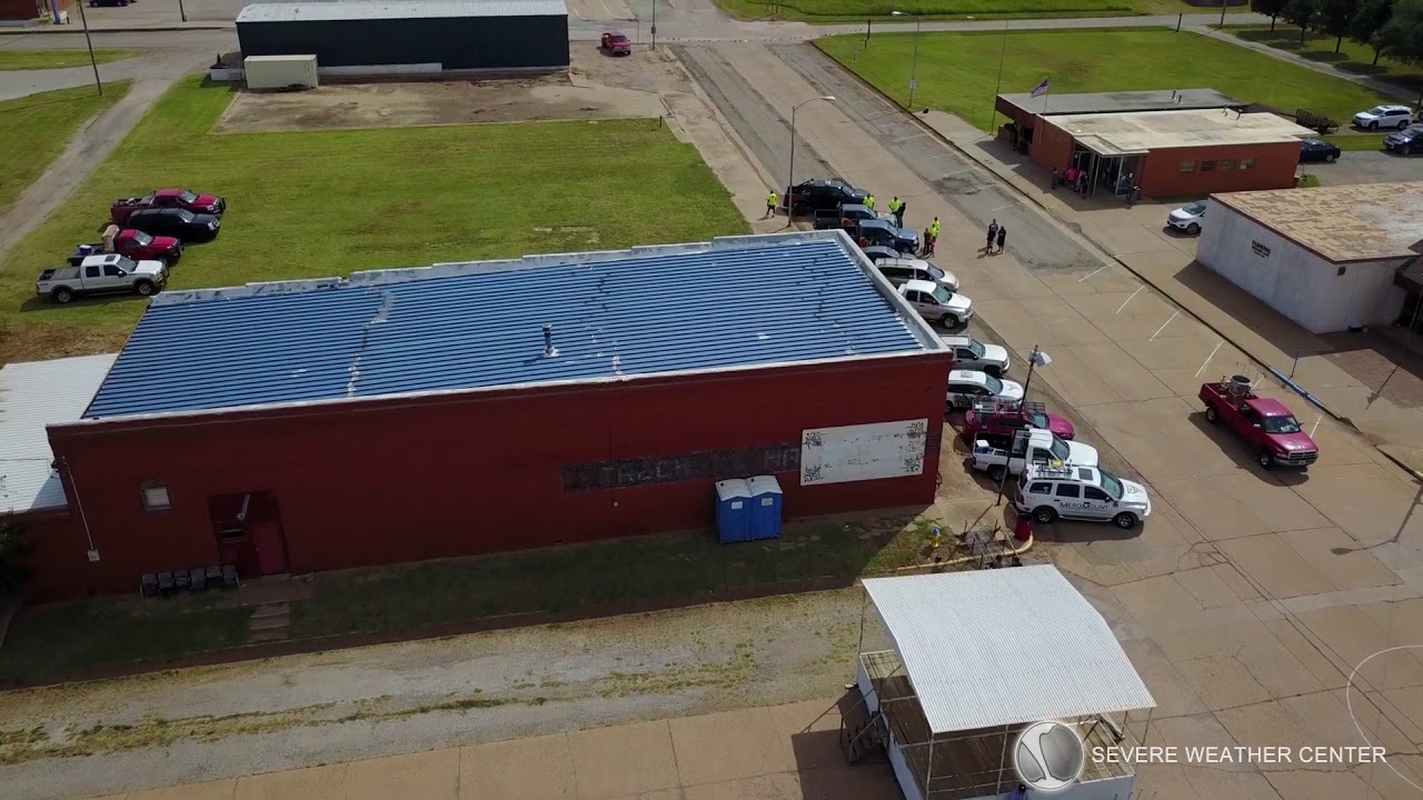 Flyover Tour of Wakita, OK (Filming Location of Twister!)