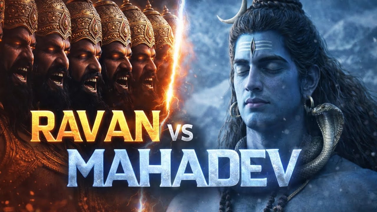Ravan vs Mahadev 🔥 | Jab Lanka Ka Raja Kailash Uthane Gaya | Epic 4K Cinematic
