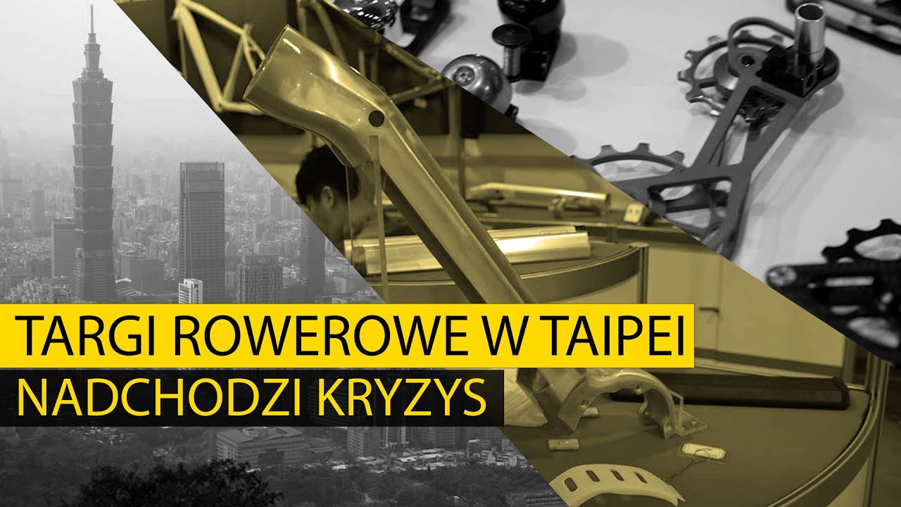 Targi rowerowe w Tajpej: nadchodzi kryzys