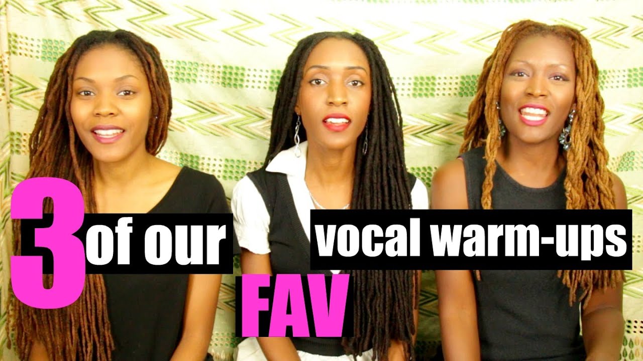 Vocal Warm-Up Exercises | 3 of our Favorites! | 3B4JOY