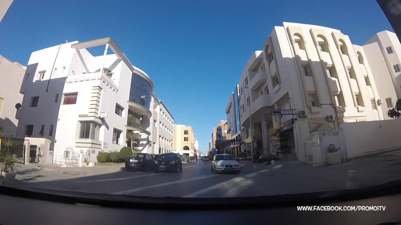 Les rues du Lac de Tunis