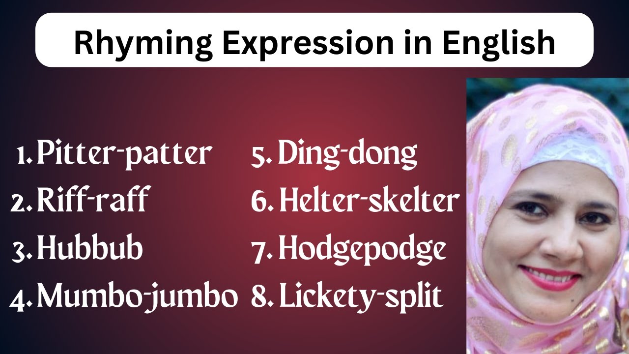 Rhyming Expressions in English You Must Know
