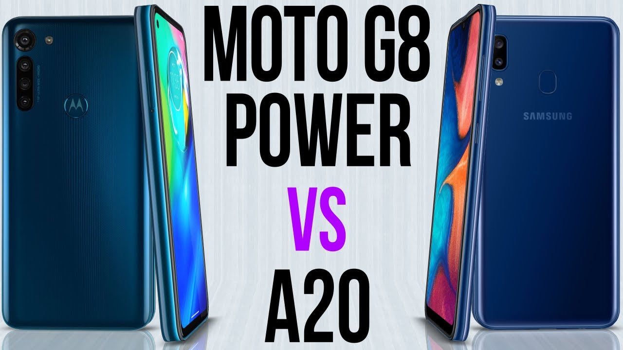 Moto G8 Power vs A20 (Comparativo)