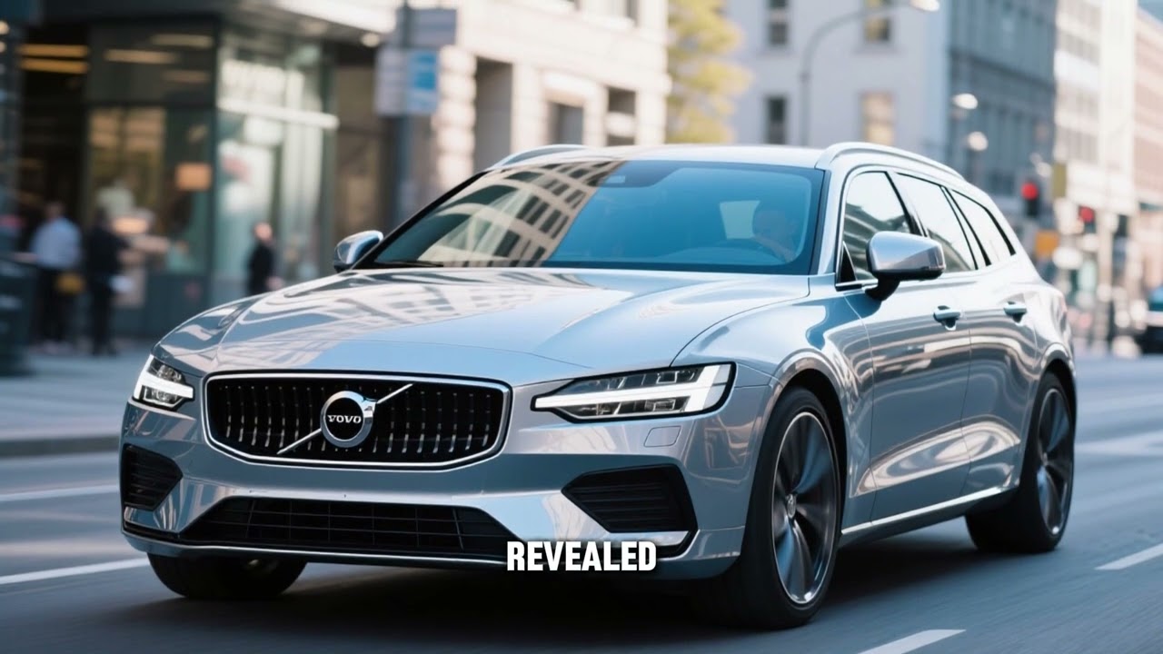 Презентация Volvo V60 нового поколения 2026 года.