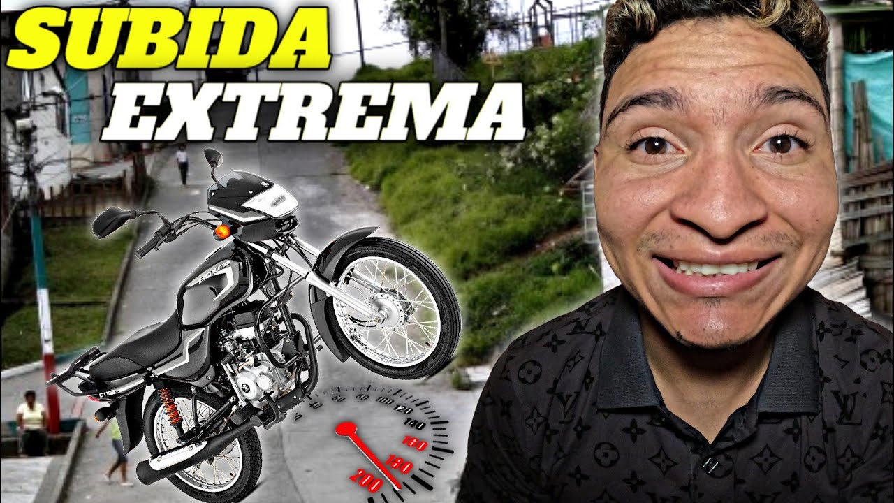Puse a Prueba la BOXER CT100 en una SUBIDA EXTREMA 🔥 ¡Mira Cómo Respondió!