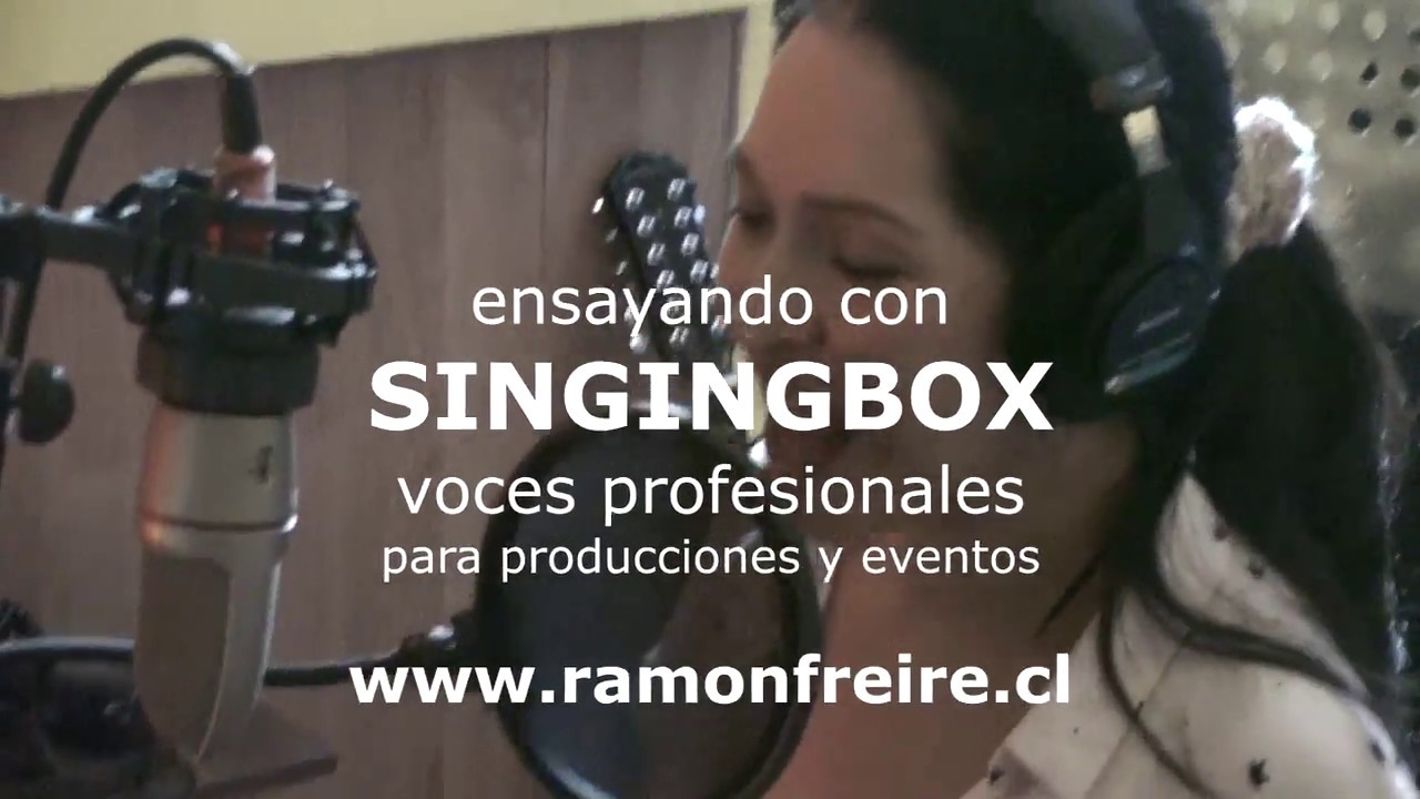 Ensayando con SINGINGBOX