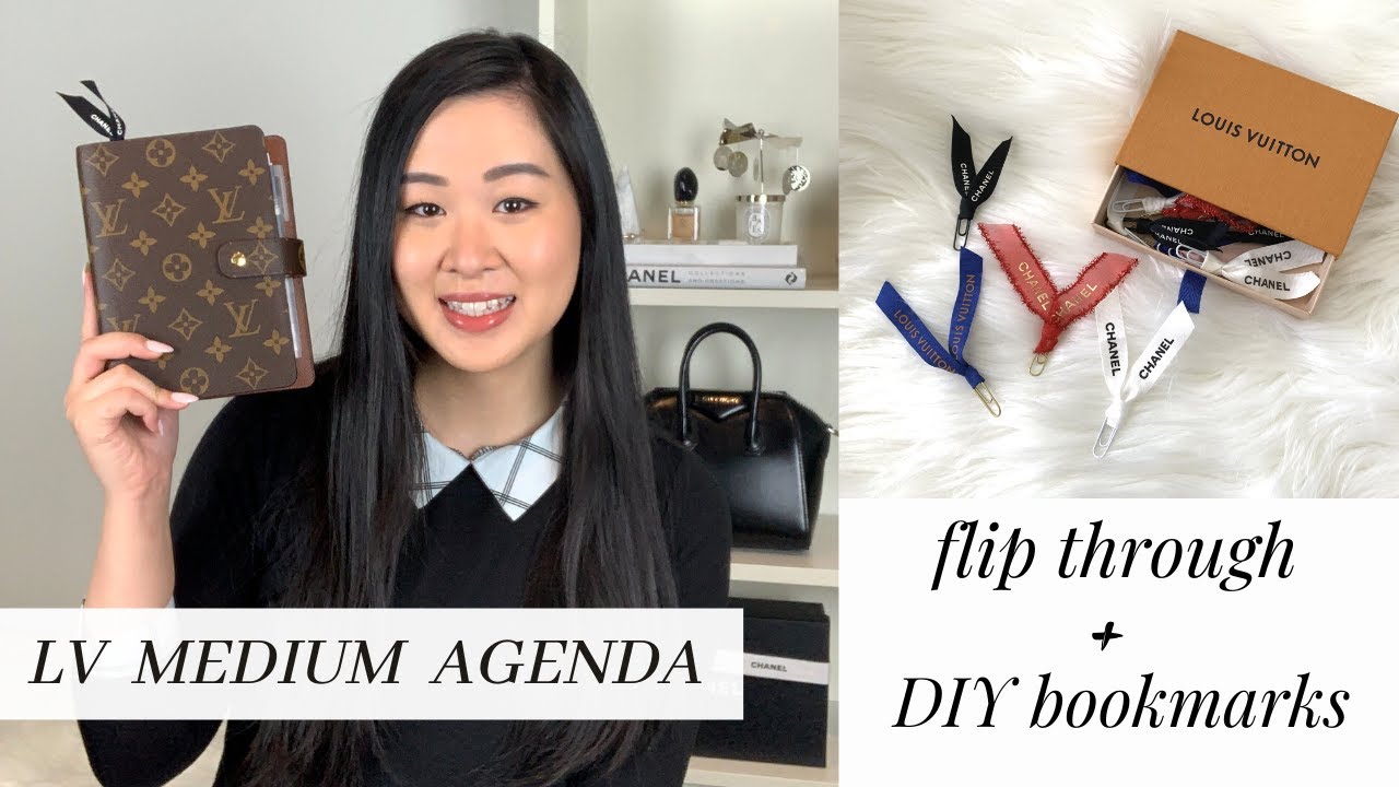 LOUIS VUITTON MEDIUM (MM) AGENDA | FLIP THROUGH | HOW I ORGANIZE MY AGENDA 2021