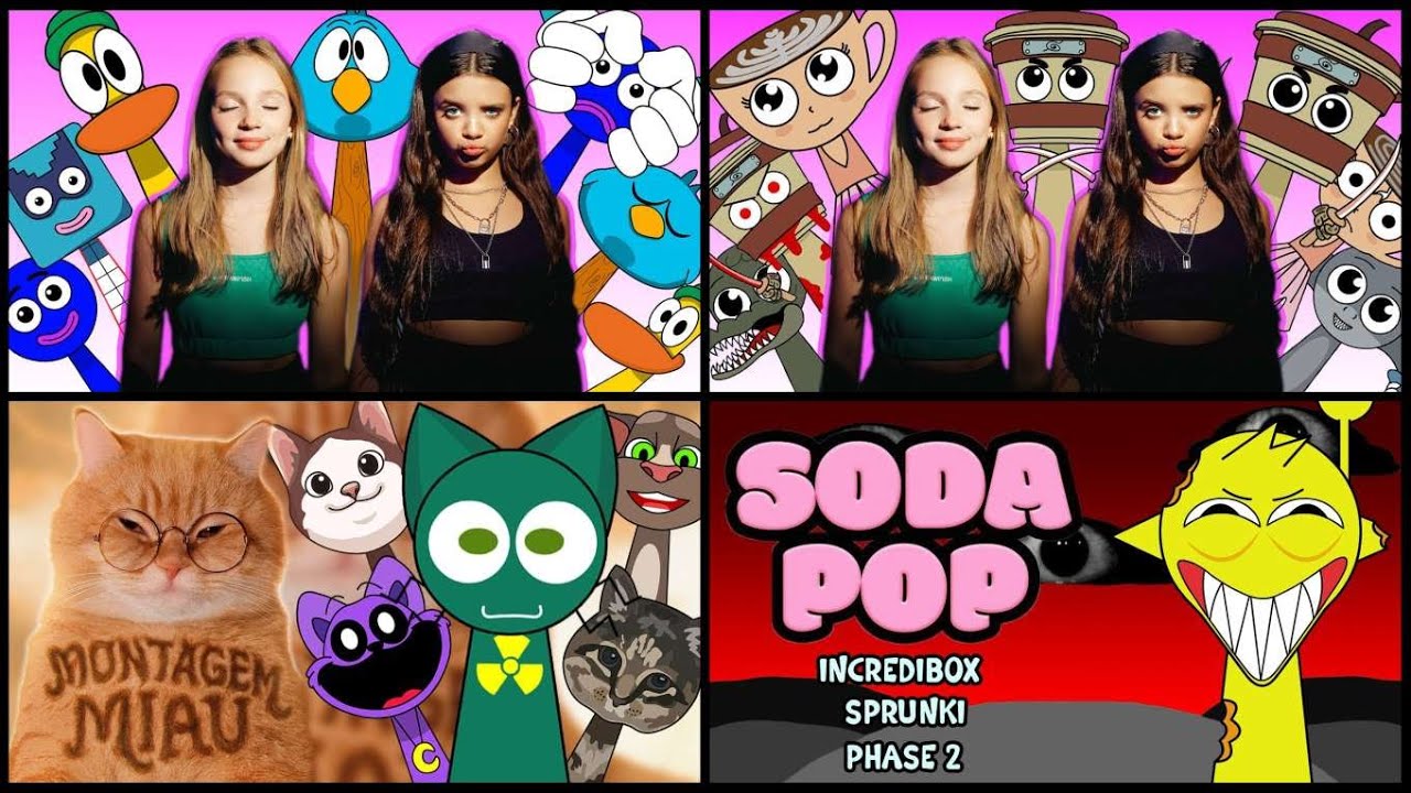 Sprunki, Sprunki OC, Pyramixed Sprunki in this animation video!