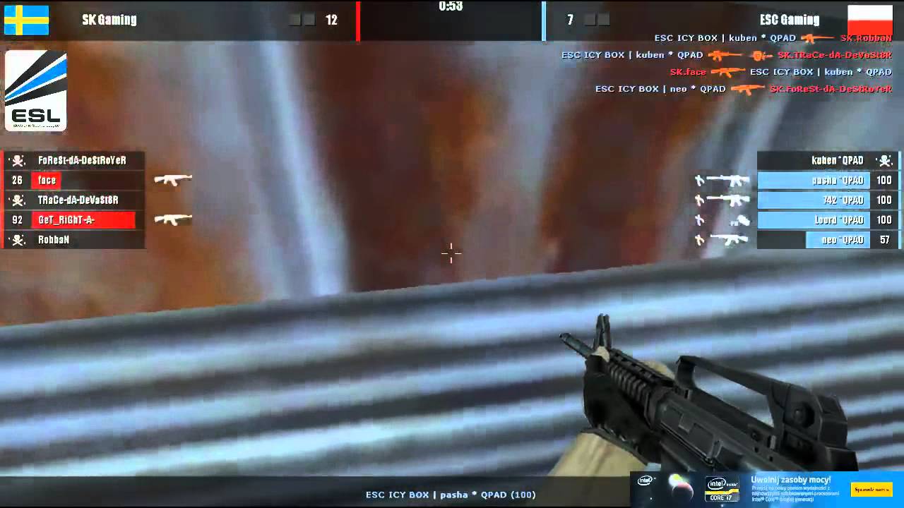 IEM6 WC: półfinał - ESC Gaming vs. SK Gaming - de_nuke