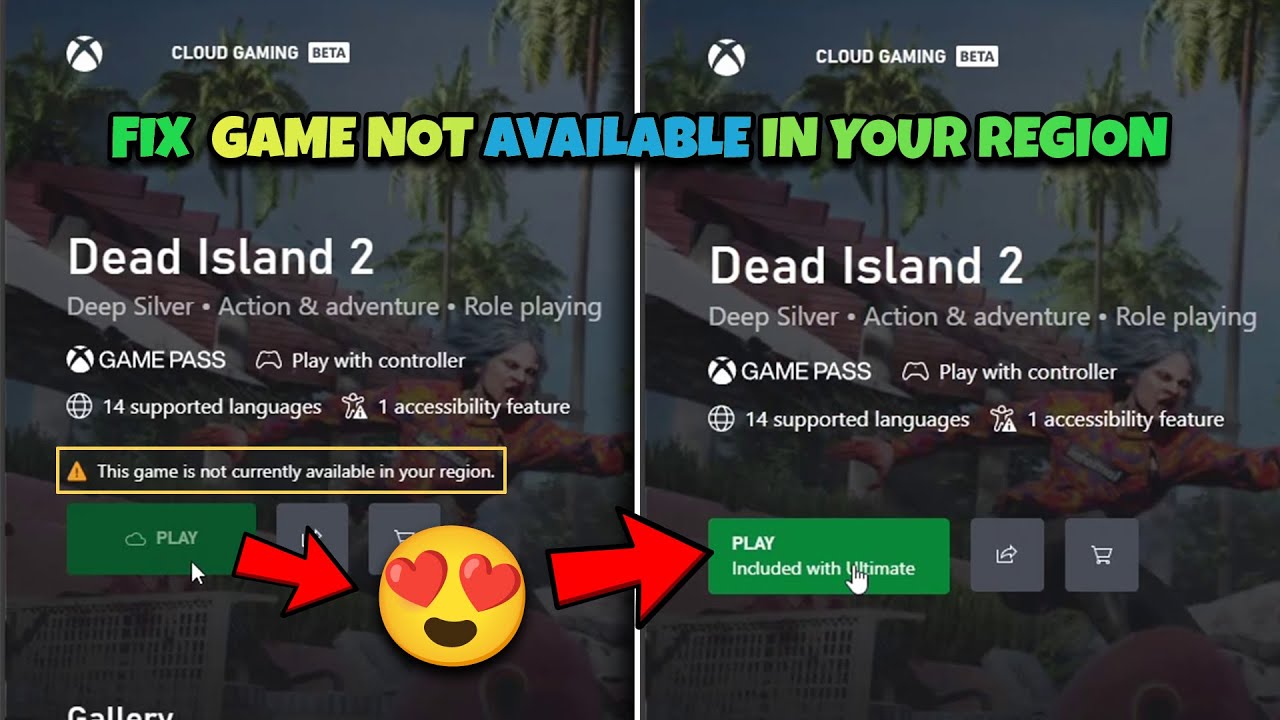 Как исправить ошибку Cloud Gaming &laquo;Игра недоступна в вашем регионе&raquo; (2025) | VPN не требуется!