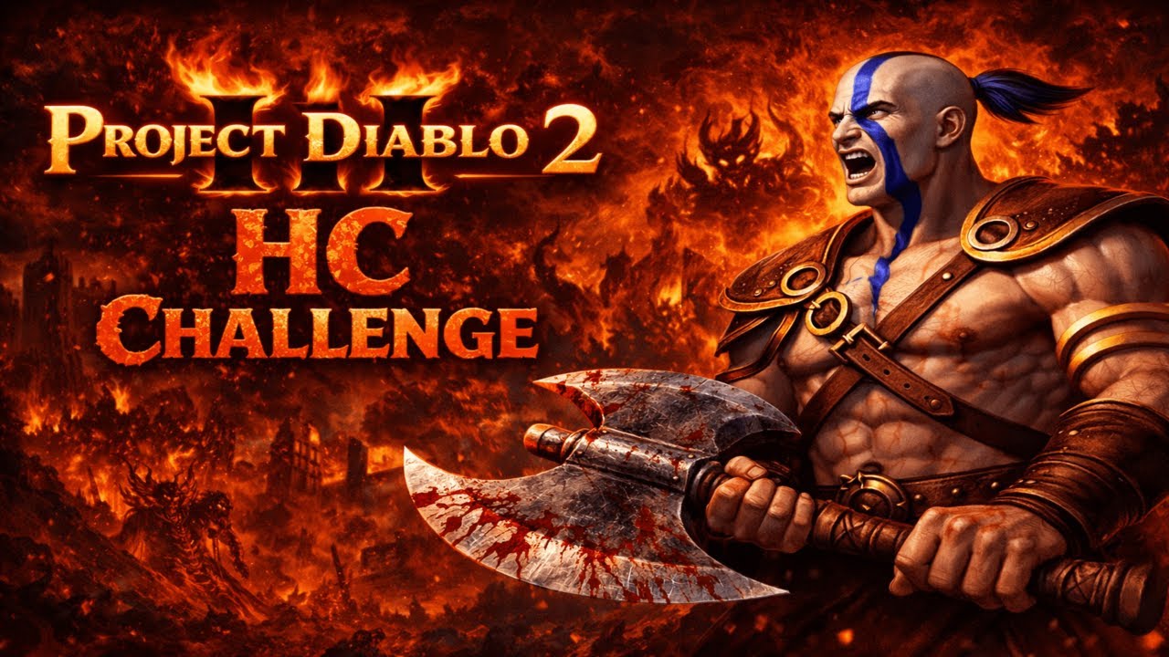 Project Diablo 2 HC Challenge - Progresja na piekle #2