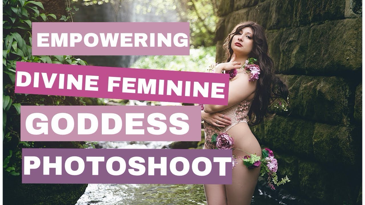 Ella’s divine feminine goddess photoshoot - behind the scenes