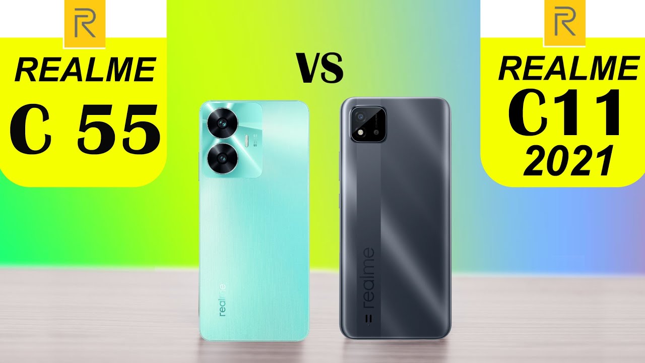 Realme c11 2021 vs realme c55