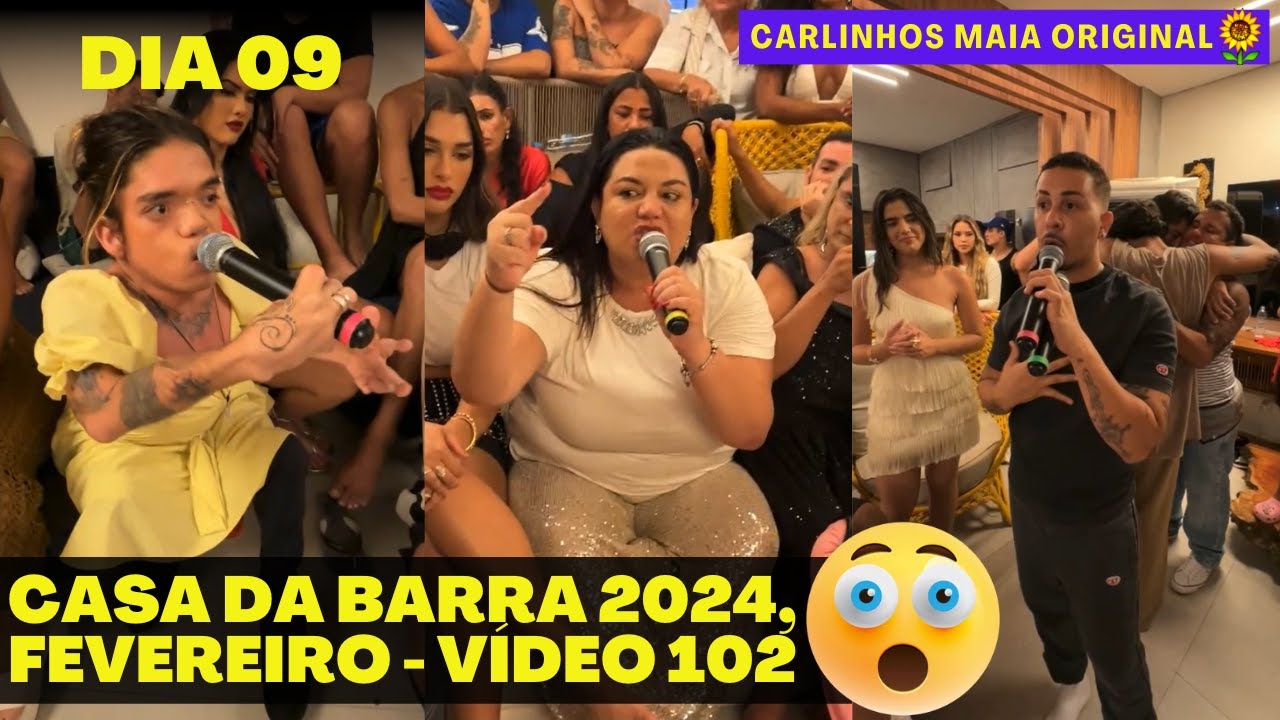OS ELIMINADOS DA CASA DA BARRA | ELA SAIU, CARLINHOS ANULOU OS VOTOS DELE 😲😲 | CARLINHOS MAIA 🌻