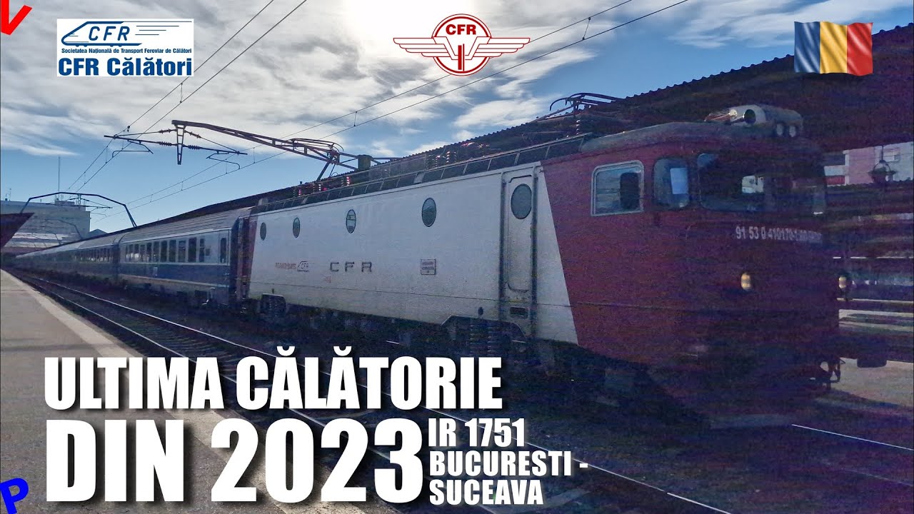 Bucuresti - Suceava | Calatorie si prezentare cu trenul de zi aglomerat IR 1751