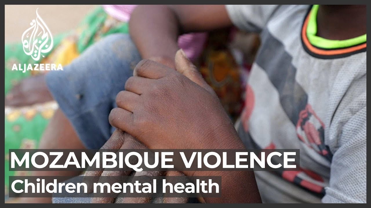 Mental health crisis plaques Mozambique displaced children