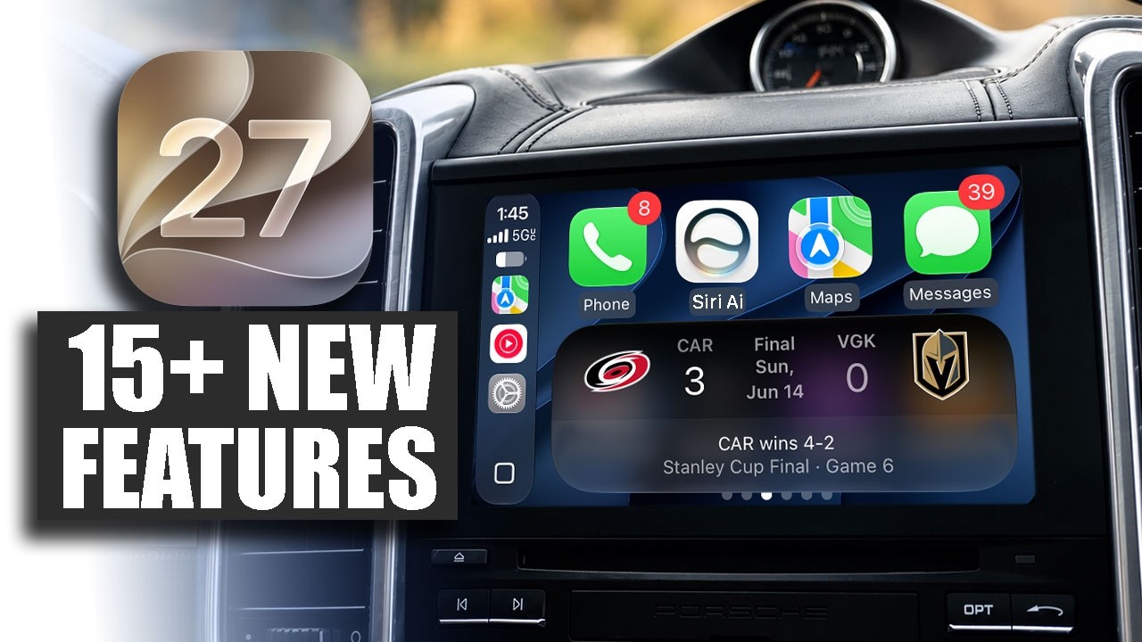 Вышла публичная бета-версия iOS 27 &mdash; наконец-то добавили эту функцию в CarPlay