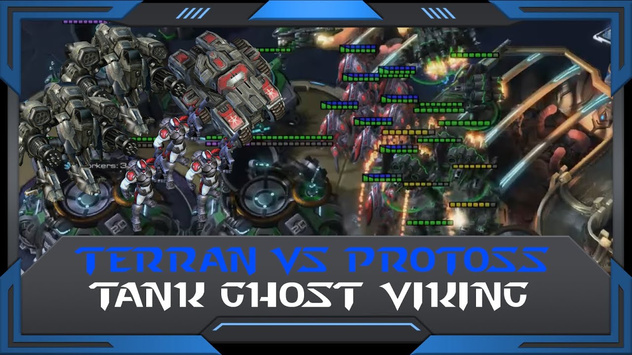 StarCraft 2 (RuFF Highlight): Tank Ghost Viking