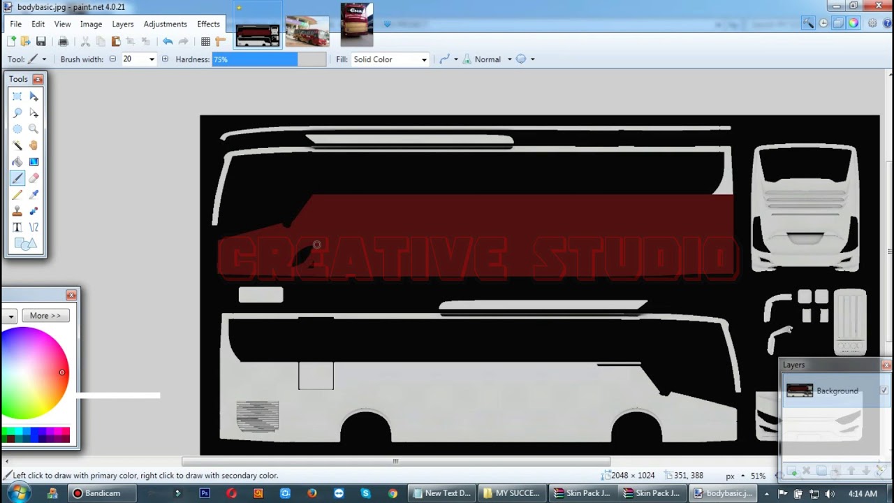 How to extract skin scs file and make bus skin in ets 2 ... Full tutoriul learn with smile :D