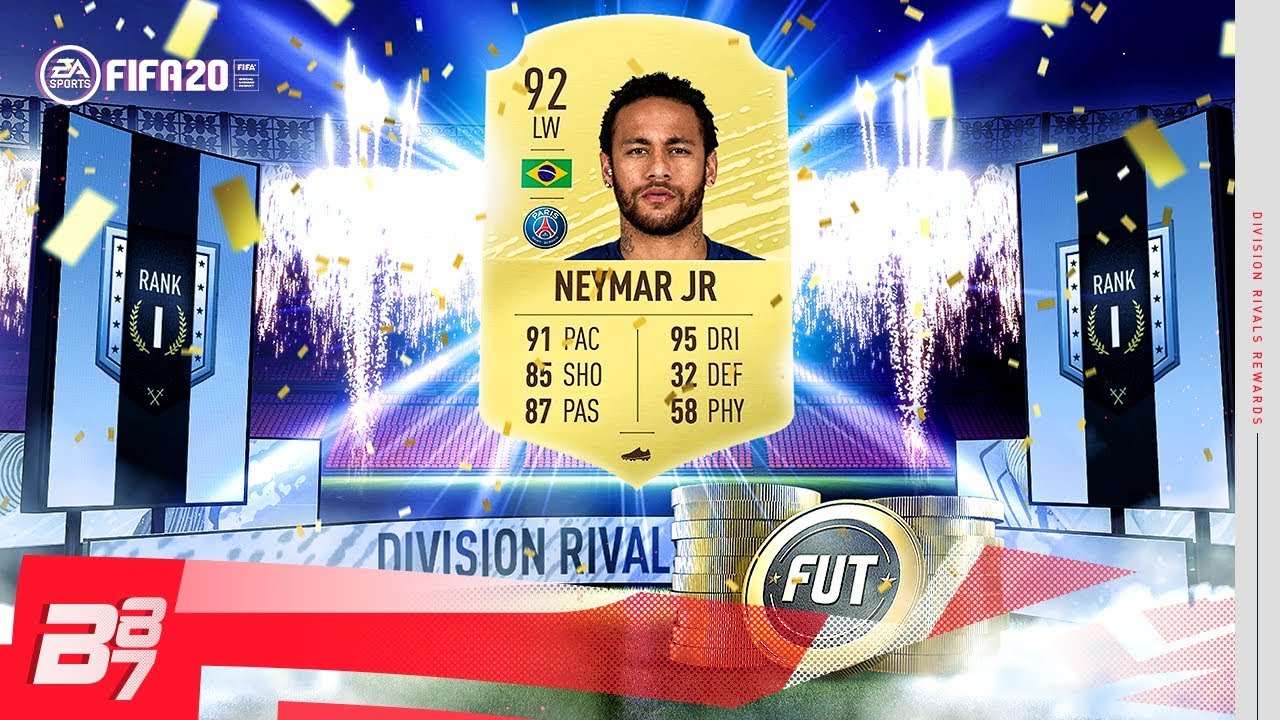 NEYMAR! INSANE RANK 1 DIVISION RIVAL REWARDS! | FIFA 20 ULTIMATE TEAM