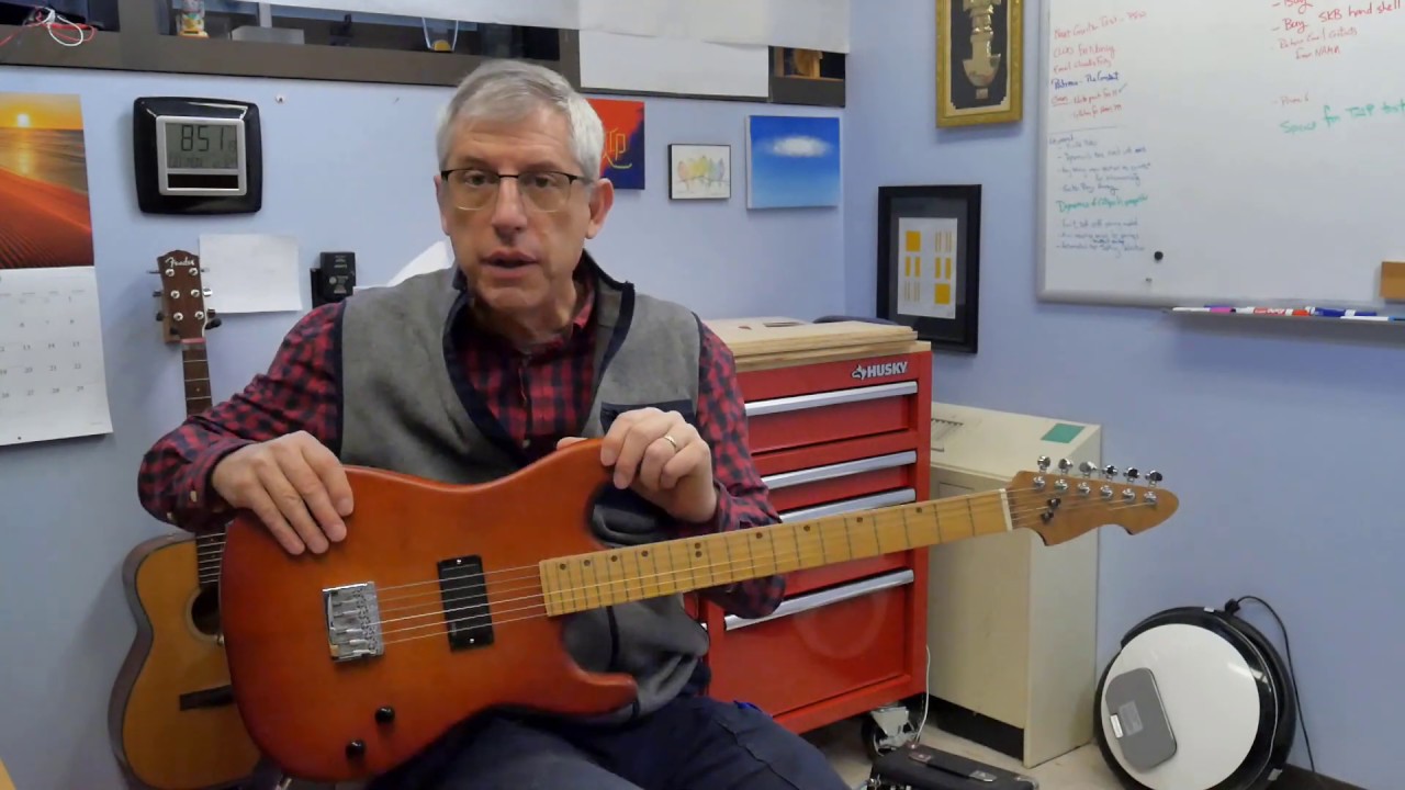 Single Pickup Electric Guitar