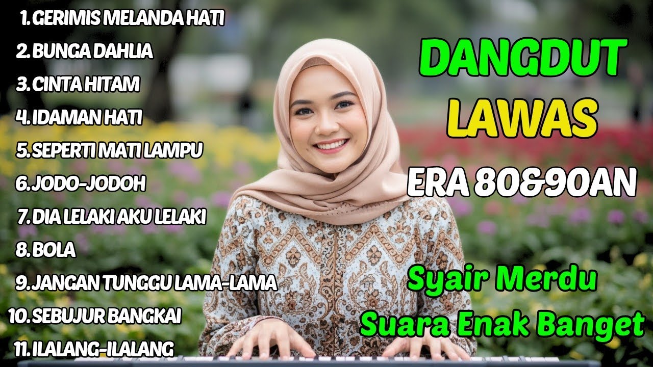 Gerimis Melanda Hati - Bunga Dahlia || Dangdut Lawas Era 80&90An Paling Asik