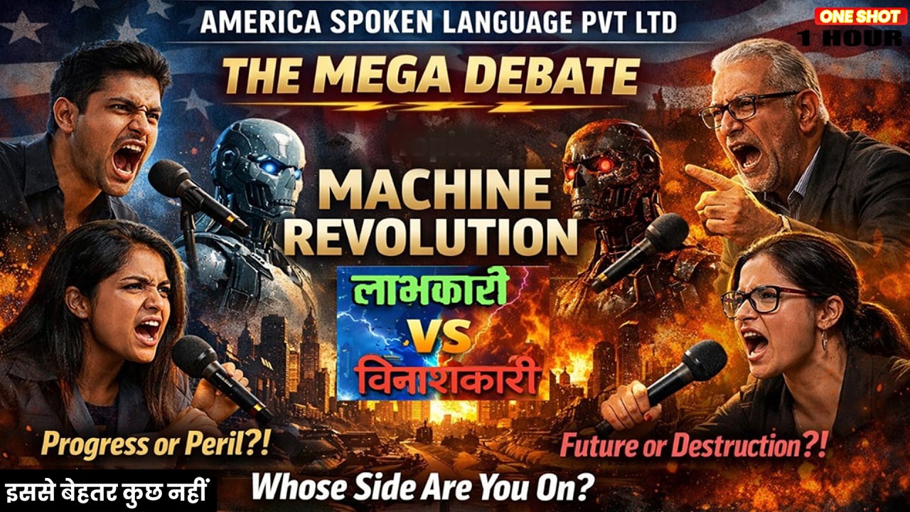 AI & Machine Revolution: Boon or Curse | Mega Debate #debatecompetition #artificialintelligence #yt 