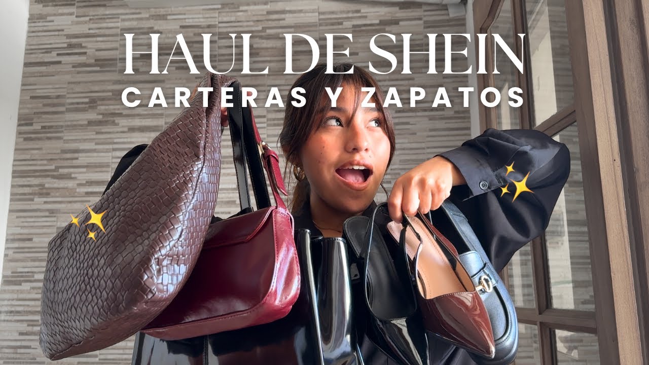 SHEIN HAUL: CARTERAS Y ZAPATOS 👜👠 | Las mejores tiendas! 😍