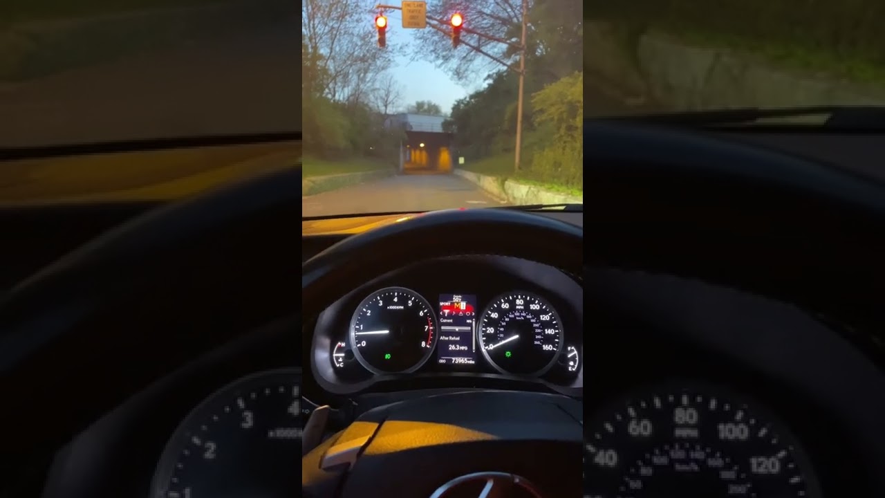 POV LEXUS IS250 TUNNEL 0-60?!!