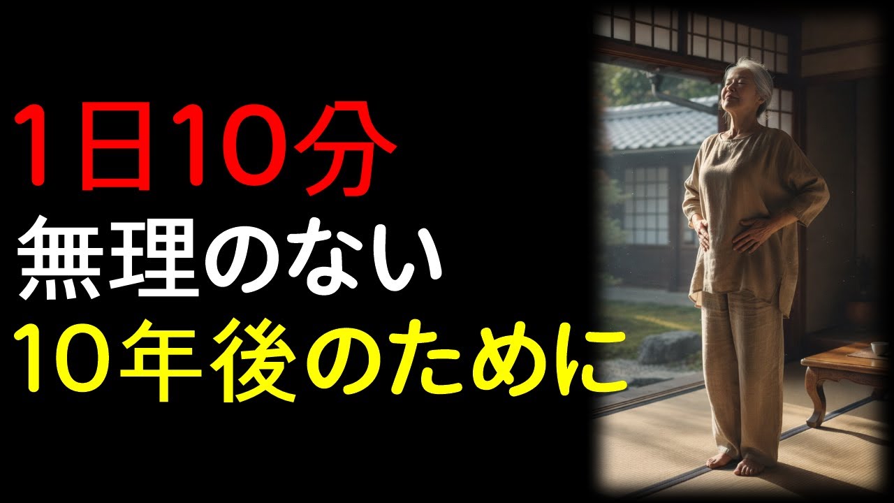 1日10分の投資で老後の10年が若くなるやさしいストレッチ習慣