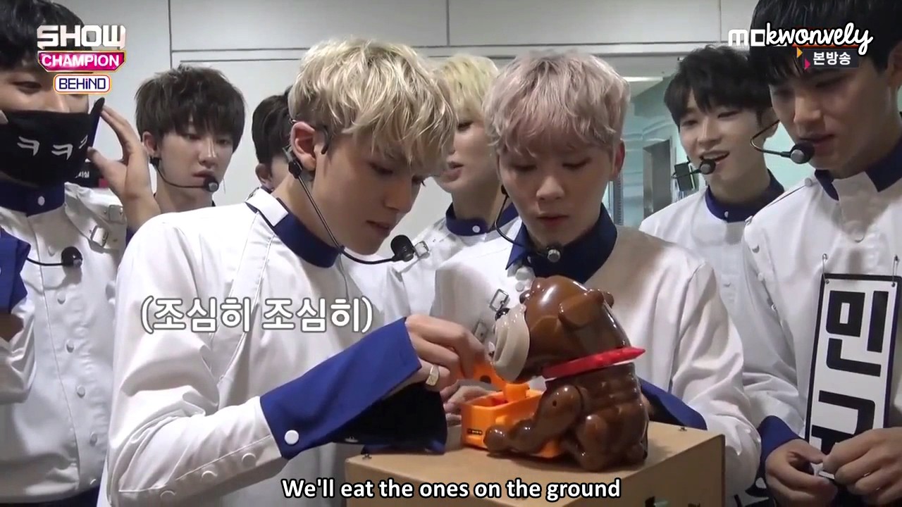 [ENG/CUT] 170627 SEVENTEEN Show Champion Behind