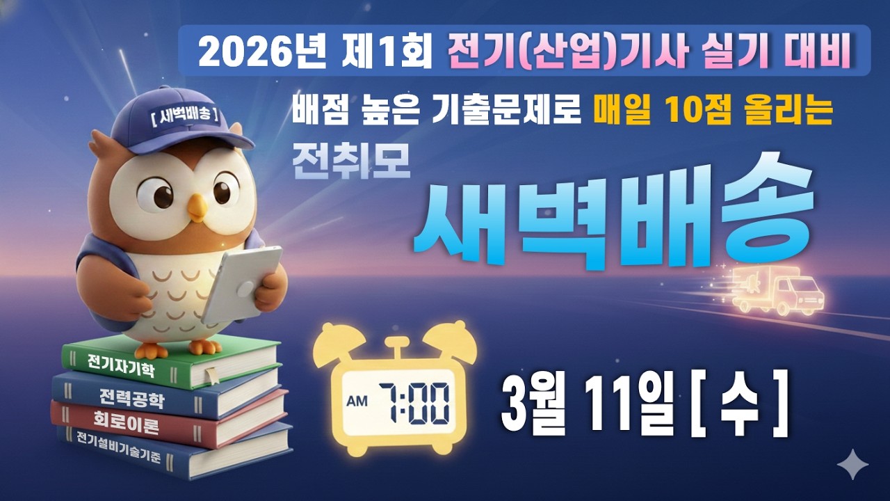 전취모 새벽배송 l 2026년 1회 실기대비 [3월 11일]