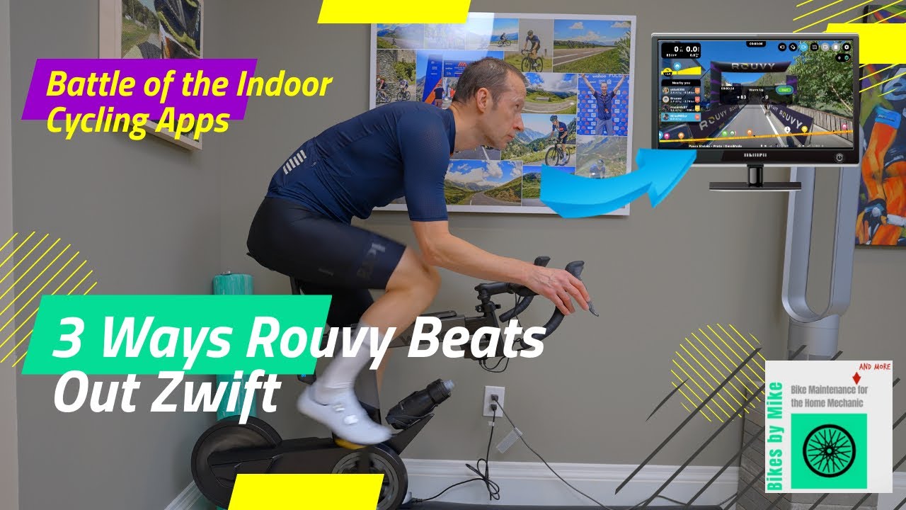 3 способа, которыми Rouvy обходит Zwift