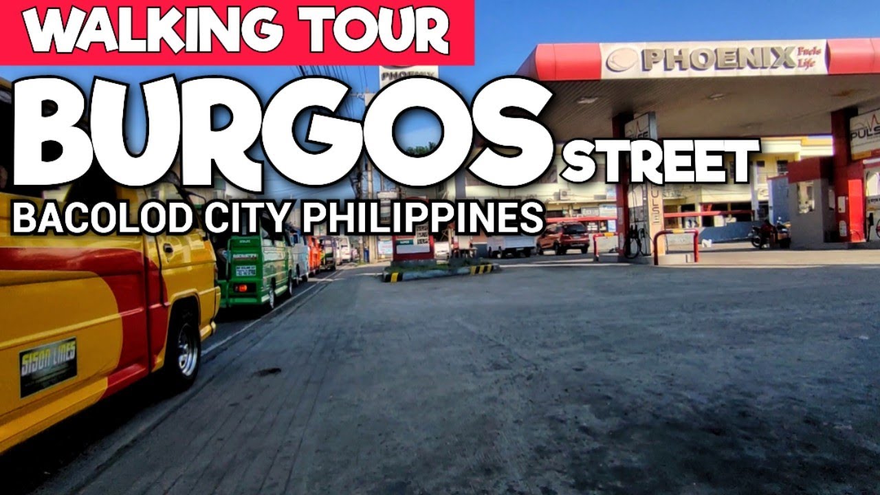 BURGOS STREET |  Bacolod City, Philippines 🇵🇭 Walking Tour