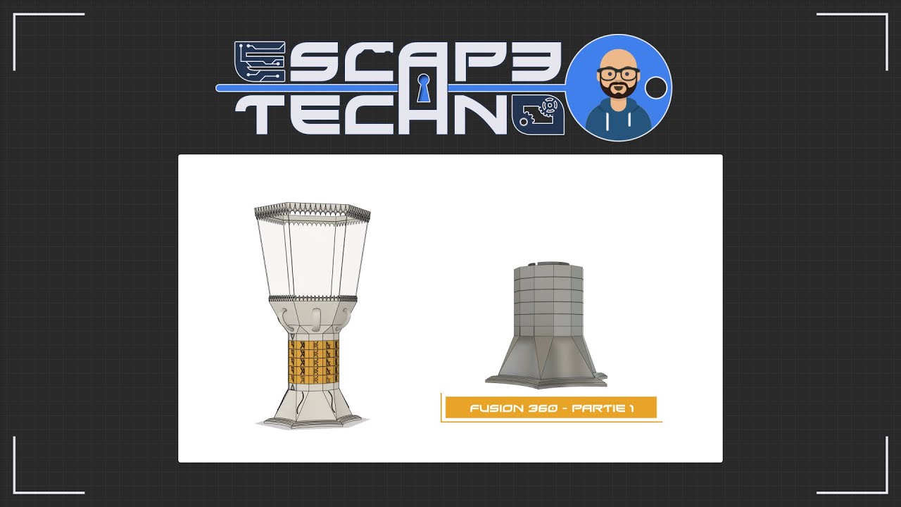 🔑 DIY - Coupe Cryptex - Conception - 1/2 🔑