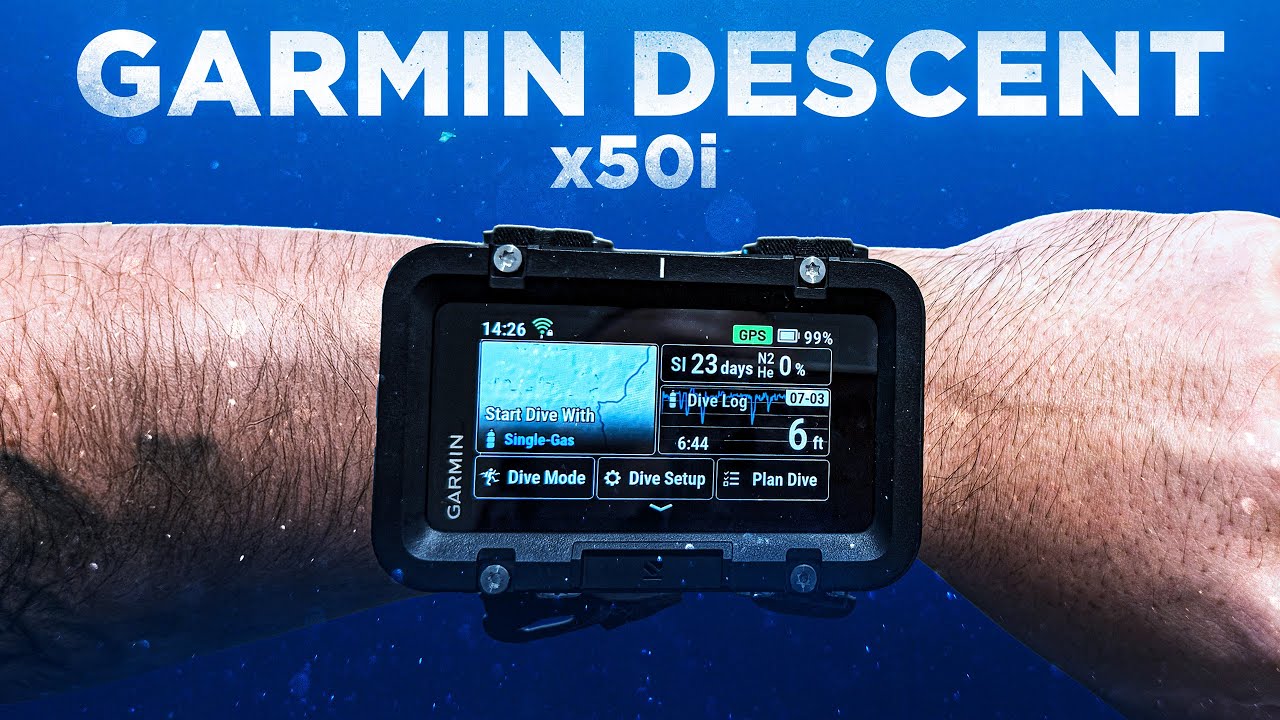 The Most Advanced Dive Computer Ever Made? - Garmin Descent x50i