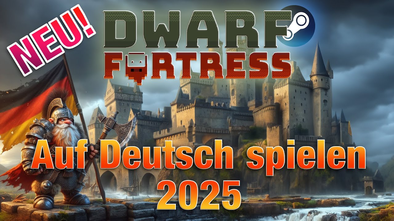 Dwarf Fortress auf Deutsch spielen 2025