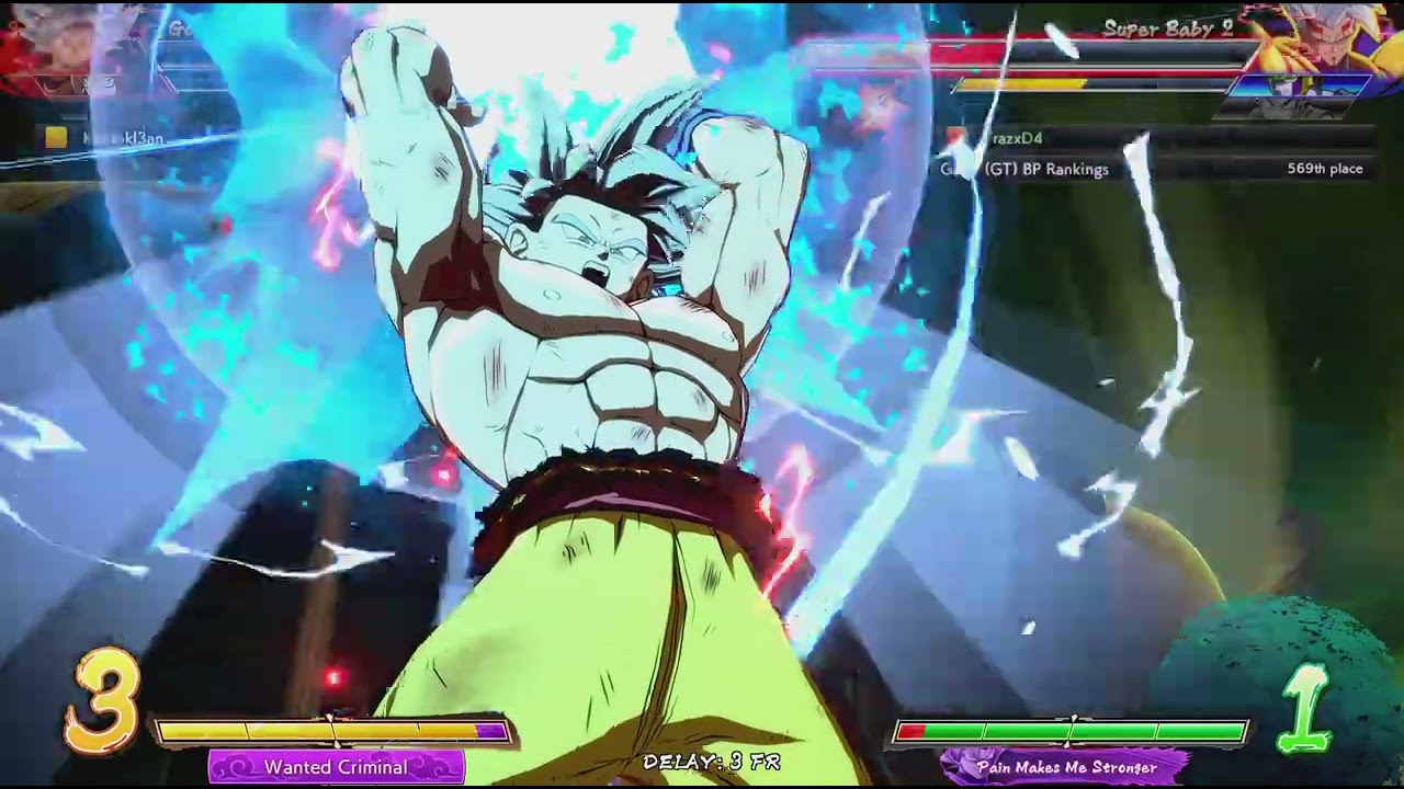 I 3-0 a bum in DRAGON BALL FZ