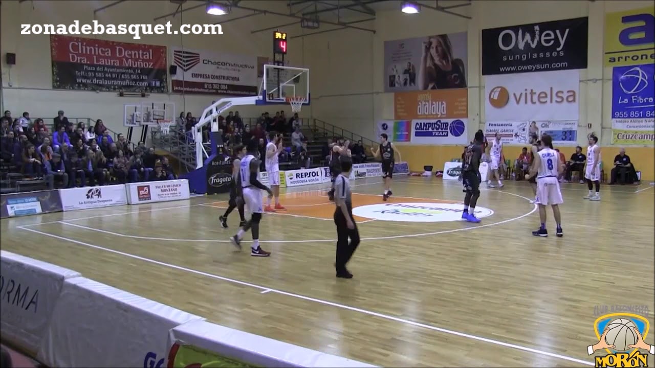 LEB PLATA 17/18 | José Alberto Jiménez (Morón), partido ante Lucentum