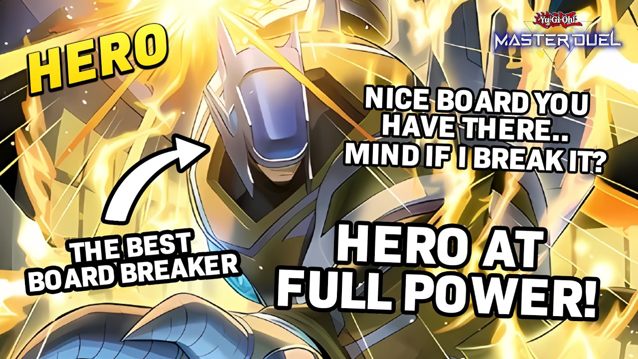 Blow Everything Up with E-HERO Thunder Giant - Voltic Thunder! 💥⚡ | Yu-Gi-Oh! Master Duel