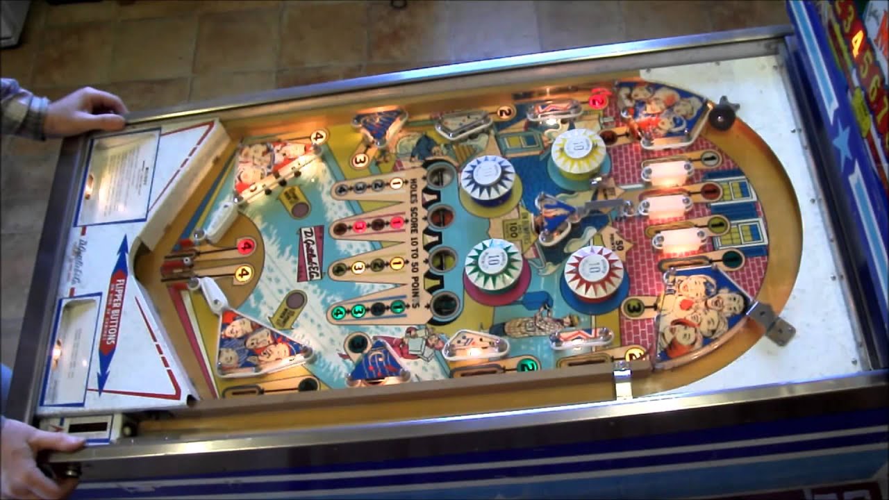 Playing Gottlieb Melody 1967 Add-a-Ball pinball machine