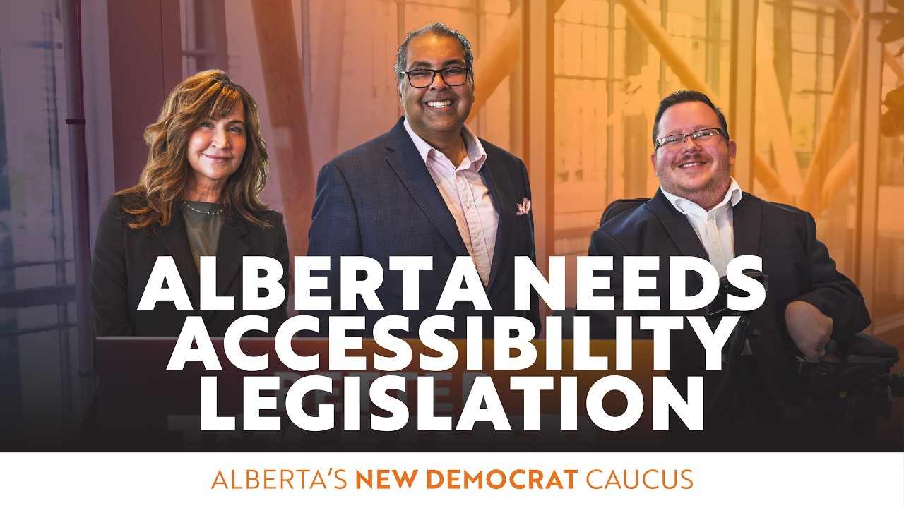 Альберте необходимо законодательство, регулирующее вопросы доступности.